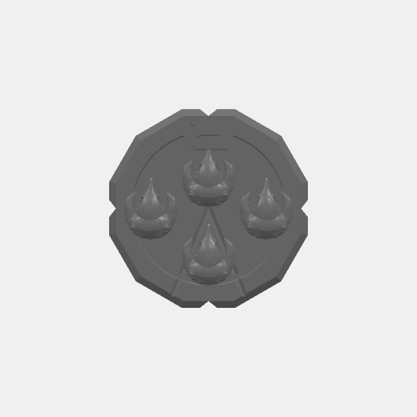 Billions Suns - Xylen Bioships Fleet - Ship Mass 0 - Recon Wing  - Based 30mm v1.0.stl