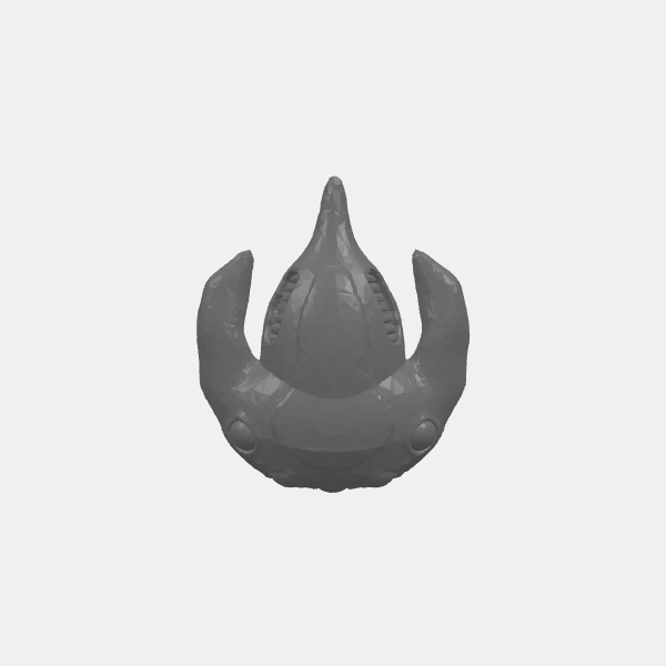 Billions Suns - Xylen Bioships Fleet - Ship Mass 0 - Recon Wing Ship v1.0.stl
