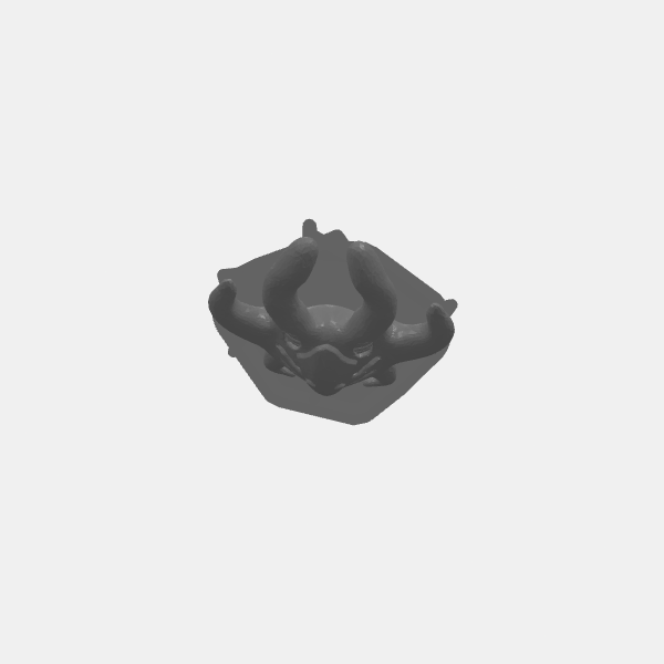 Billions Suns - Xylen Bioships Fleet - Ship Mass 0 - Bomber Wing Ship EXP RESIN SUPPORTED v1.0.stl