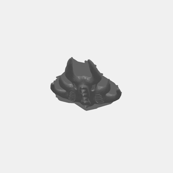 Billions Suns - Xylen Bioships Fleet - Ship Mass 2 - Frigate  EXP RESIN SUPPORTED v1.0.stl