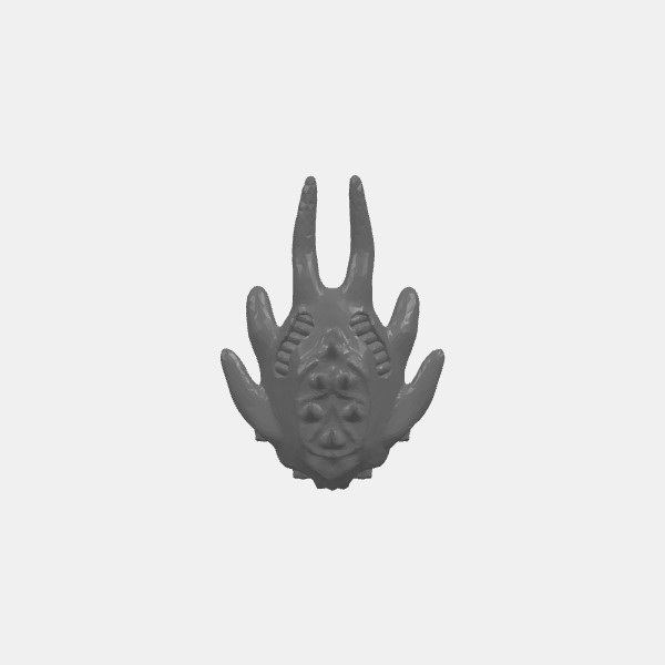 Billions Suns - Xylen Bioships Fleet - Ship Mass 1 - Gunship v1.0.stl