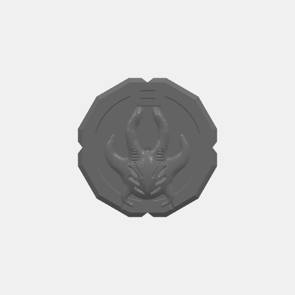 Billions Suns - Xylen Bioships Fleet - Ship Mass 0 - Bomber Wing - Based 25mm v1.0.stl