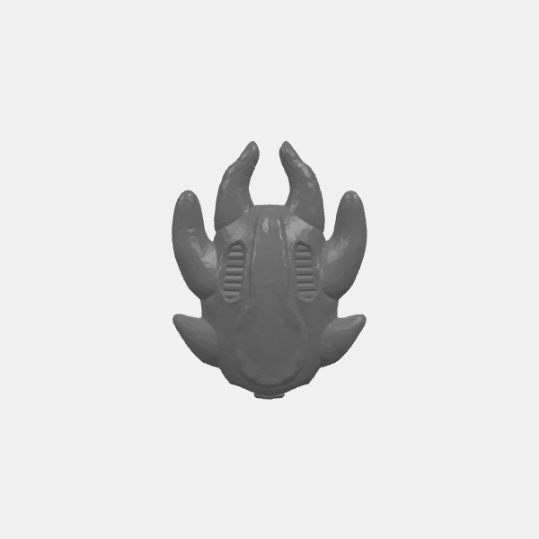 Billions Suns - Xylen Bioships Fleet - Ship Mass 0 - Fighter Wing Ship v1.0.stl