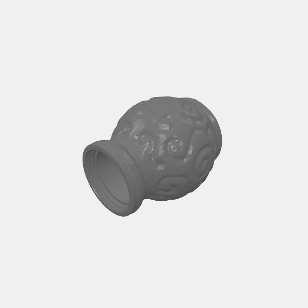 Potion Bottle Dice Jar - Large with Spiral Decoration Jar v1.1.stl