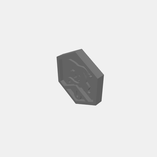 Creature Token 5e - CR 0 - Tiny - Lizard v1.0.stl