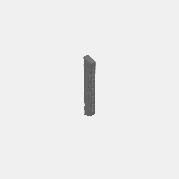 Floor Tiles - Plain Flat/Z-Sablebadger-Starship-Plain Flat v1.0.stl