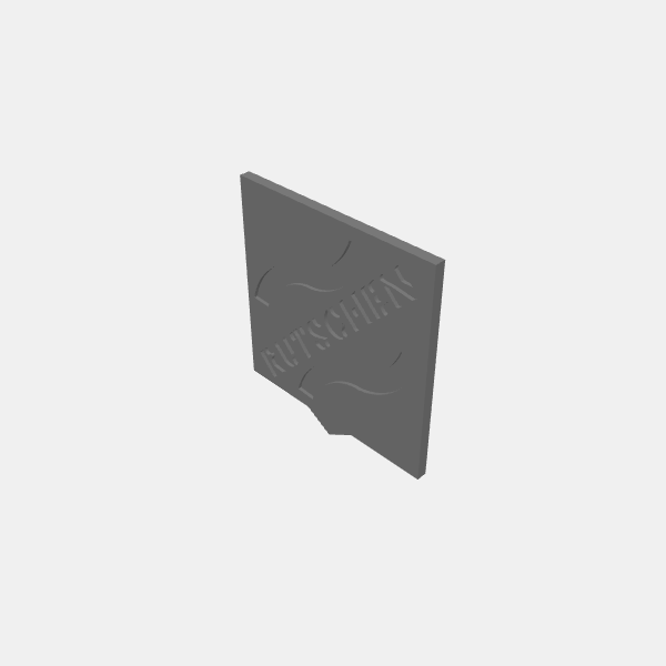 Gaslands templates 2022 GERMAN - Rutschen v1.1.stl