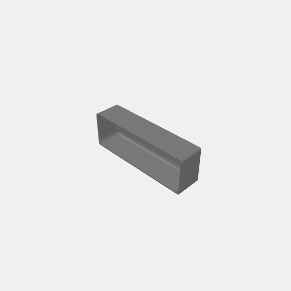 Shipping container Inserts - Token Tray 1x - Two Third Height v1.0.stl