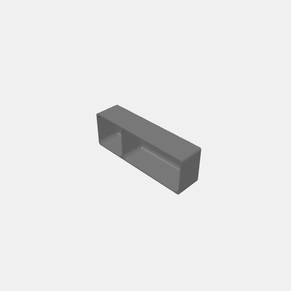 Shipping container Inserts - Token Tray 1long1short - Two Third Height v1.0.stl