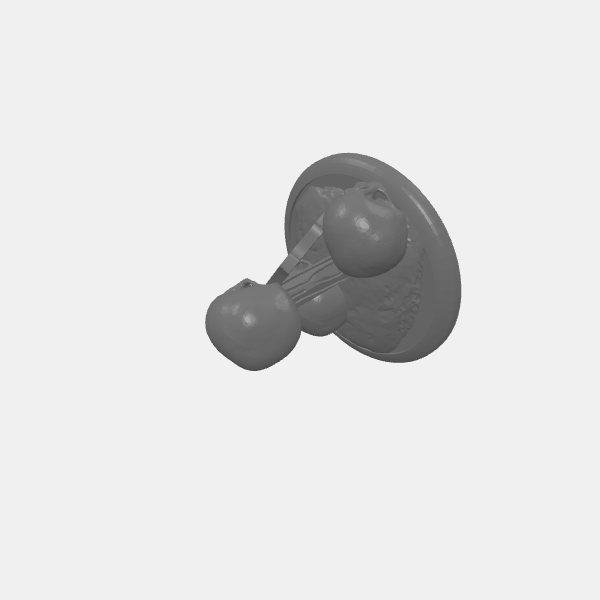 Objective Markers - Skulls - 30mm Base - Piles with Number Signs 3 - Needs Support v1.0.stl