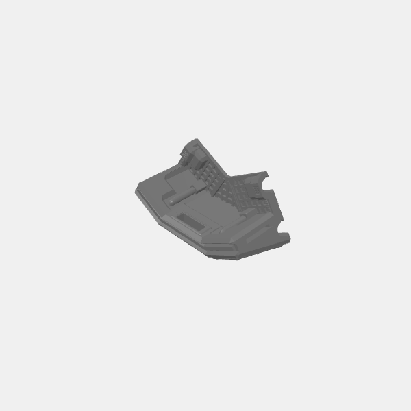 Sci Fi - Trench Barricades - Outer Corner 60 deg v1.0.stl