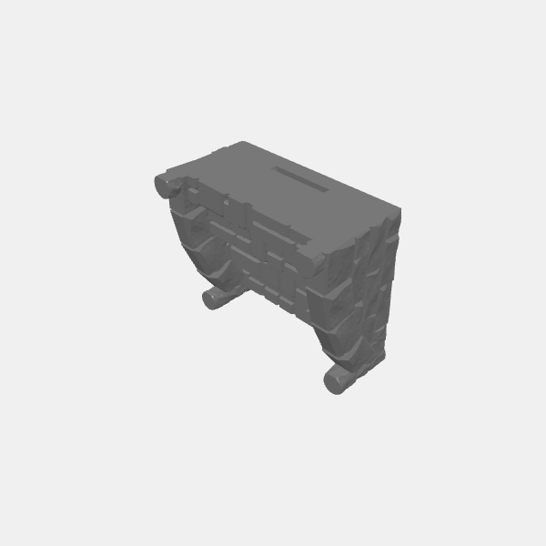 Tilestone - Shrine of the Goddess - Stairs 1 -Large v1.0.stl