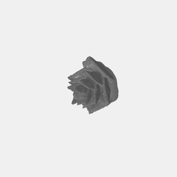 Alien Flora - Radial Leaf Shrub 1 v1.0.stl