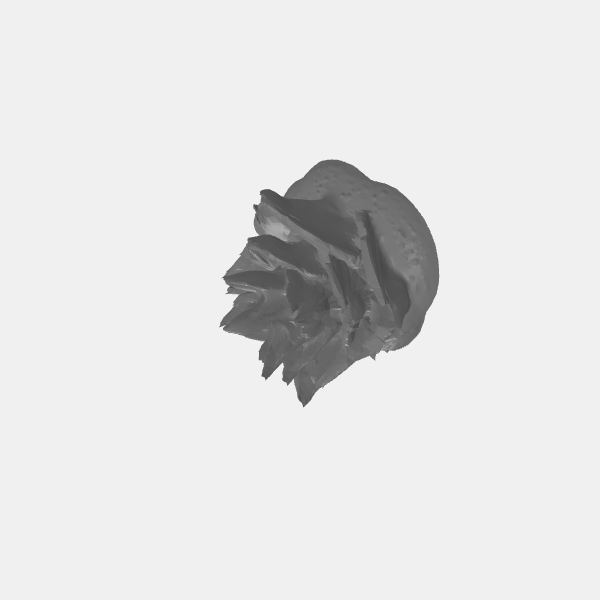 Alien Flora - Small Radial Leaf Shrub 3 v1.0.stl