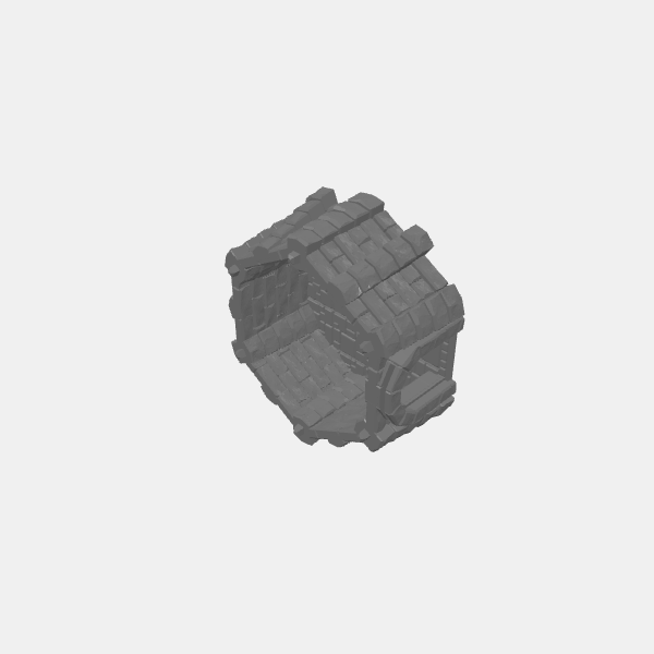 Tilestone Hex Tower - Base Section - 1 v1.3.stl