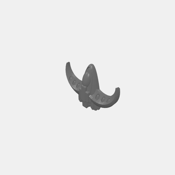 Billions Suns - Anakuma Fleet - Ship Mass 0 - Bomber Wing Ship v1.0.stl