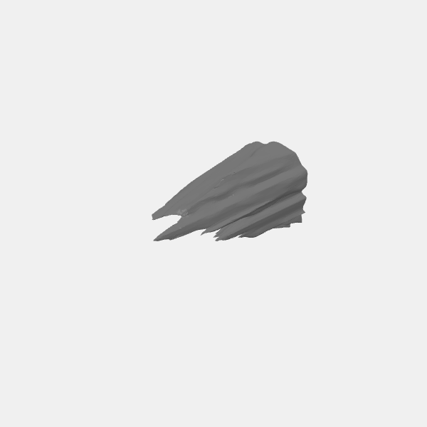 Terrain - Jagged Rock Formations - Tall Cluster 2 v1.0.stl
