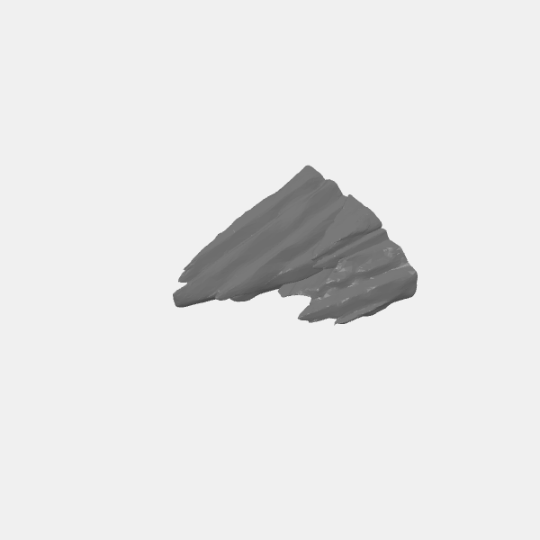 Terrain - Jagged Rock Formations - Tall Cluster 1 v1.0.stl
