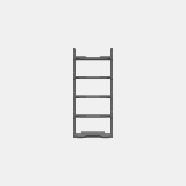 Industrial Sci Fi - Watchtower - Ladder for Guard Tower 3in v1.0.stl