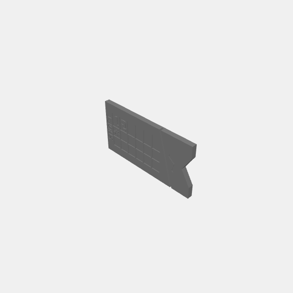 Gaslands Templates - Legacy - Short v1.0.stl
