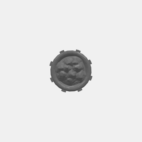 Objective Markers - Brazier Columns 25mm Base - Clue 6 v1.2 .stl