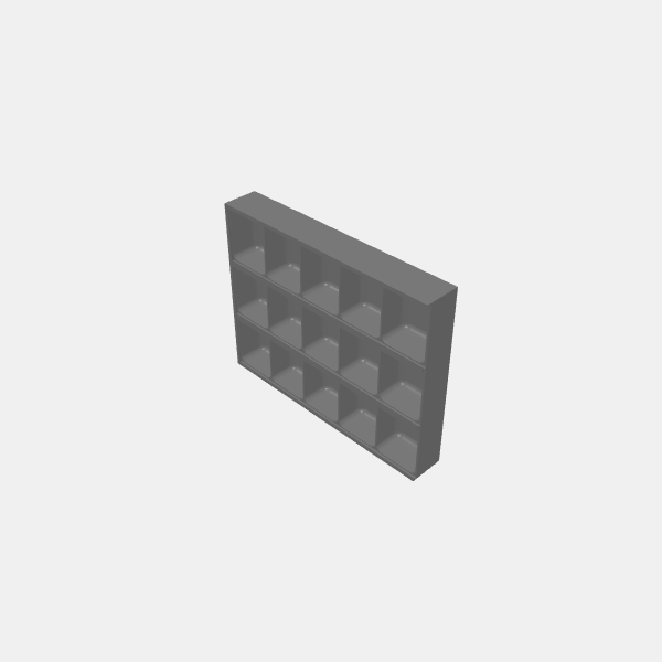Game Token Box with Sliding Top - Box 3x5 v1.0.stl