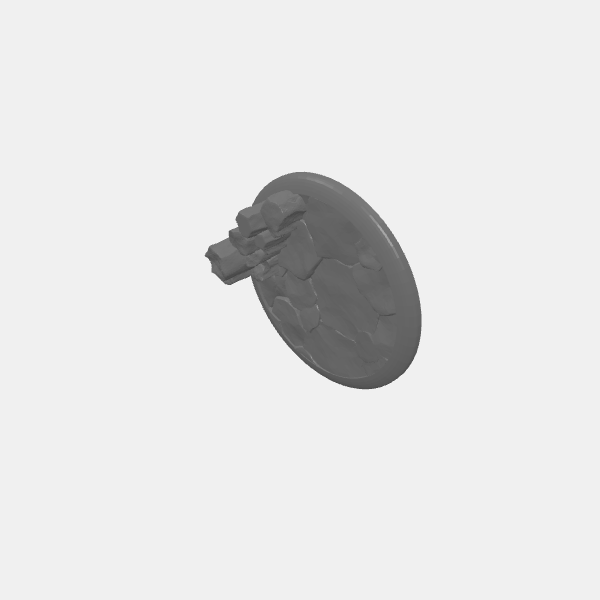 Mini Bases - Basalt - Round - Rounded Edge - 40mm v1.0.stl