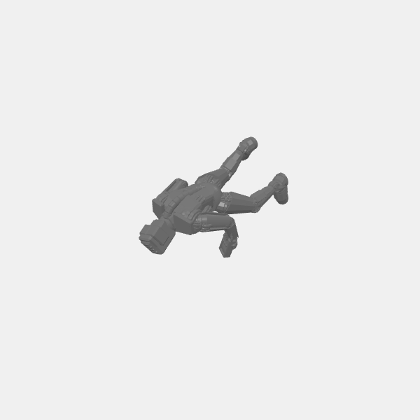 Mini - MRD-3r Bot - Standing with Pistol and Device 1 v1.0.stl