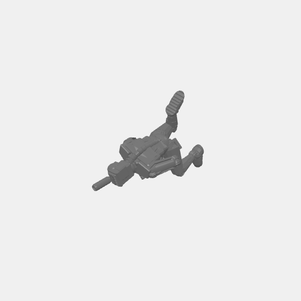 Mini - MRD-3r Bot - Kneeling with Sniper Rifle 1 v1.0.stl