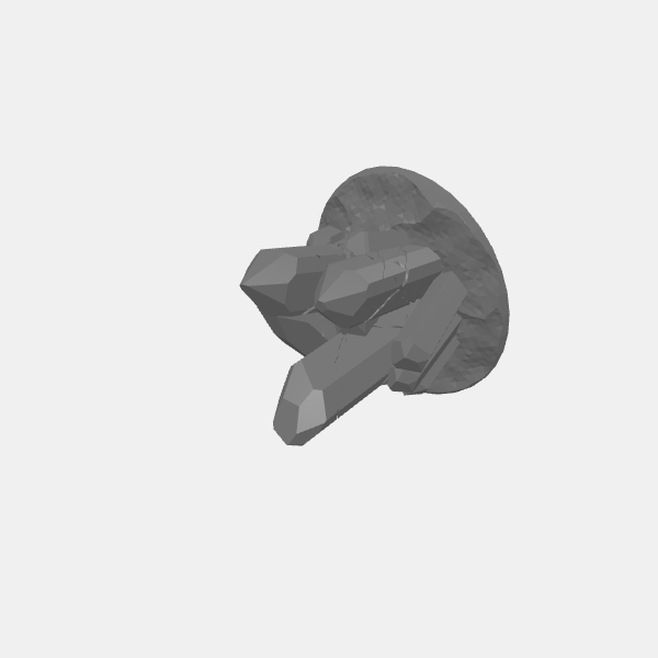 Cracked Crystal Formations - Small D v1.0.stl