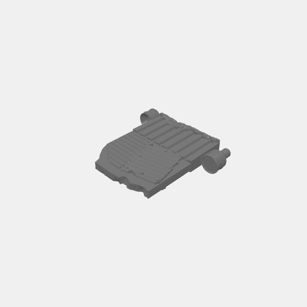 Gaslands - Junk Walls - 20mm scale - Half Wall B v1.0.stl