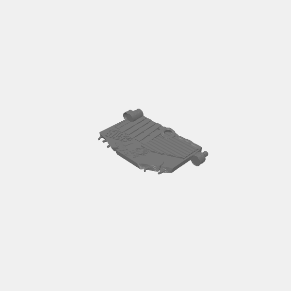 Post Apocalypse - Junk Walls - 28mm scale - 100mm Wall D v1.0.stl