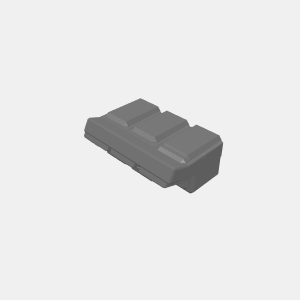 Sci Fi - Console Bank x3 B v1.0.stl