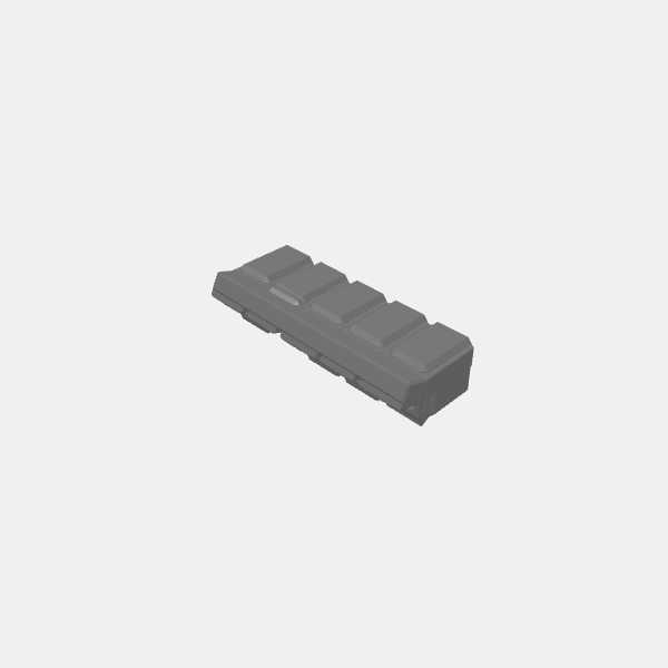 Sci Fi - Console Bank x5 B v1.0.stl