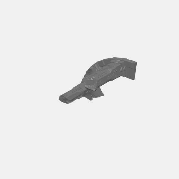 Understone Circle Temple - Square Column - Quarter Circle - Damaged 2 v1.0.stl