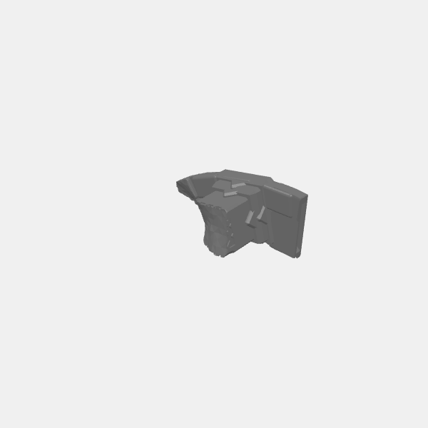 Understone Circle Temple - Square Column - Partial - Ruined R 1 v1.1.stl