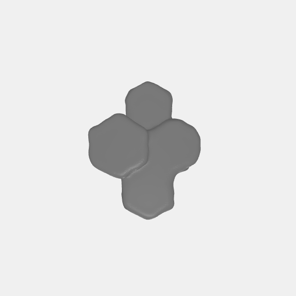 Battletech - Hex Mountains - Set 2 -Tall 2 v1.0 .stl