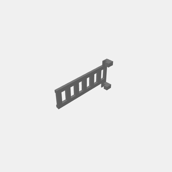 Sci Fi - Housing Block - Hook Accessory - Ladder v1.0.stl