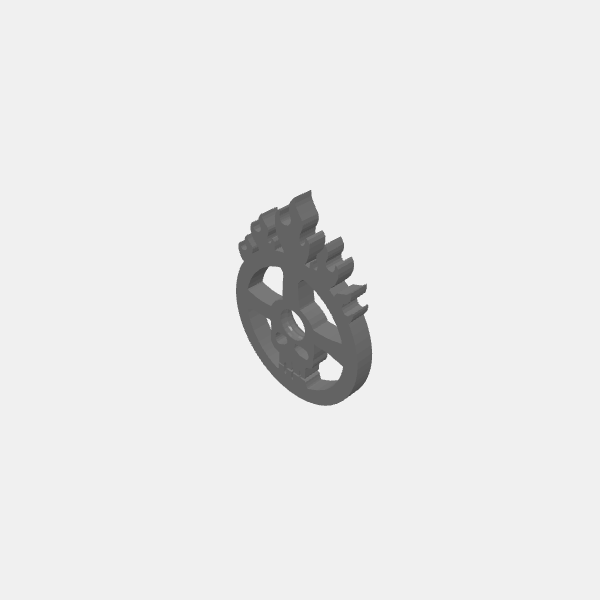 Gaslands Skull Gear Phase - Dial v1.0.stl