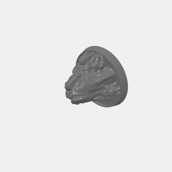 Objective Marker - Hive Alien Egg/Sci Fi - Objective Marker -32mm base - Hive Alien Egg 3 v1.0.stl