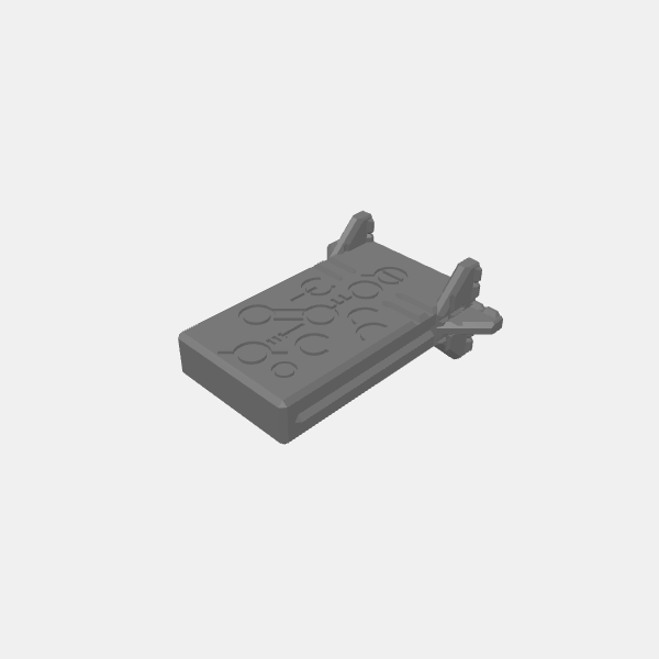 Xenos Necrotic - Obelisk - Rectangular Slab Tall 1 v1.0.stl