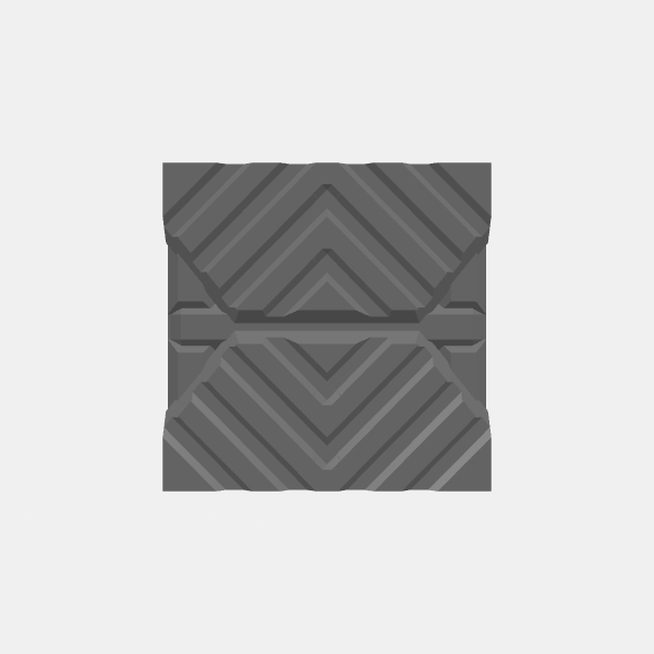 Industrial Sci Fi - Hex Mesh 3in - Catwalk Mesh - 1in Straight Side v1.0.stl