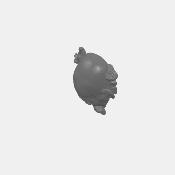 Fantasy - Fallen Statue - Head v1.0.stl