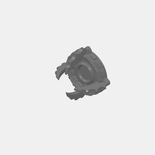 Space Elf Aliens - Scatter Spires 4 v1.0.stl
