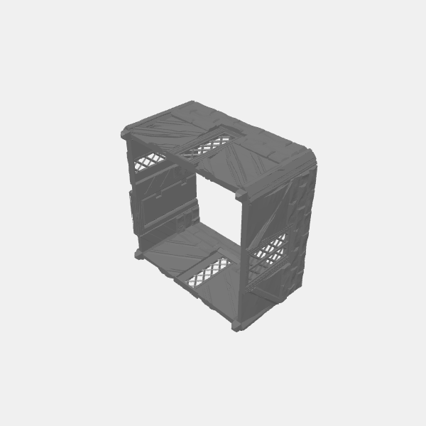 Fantasy - Medieval Style House - house body square 2 - no floor v1.1.stl