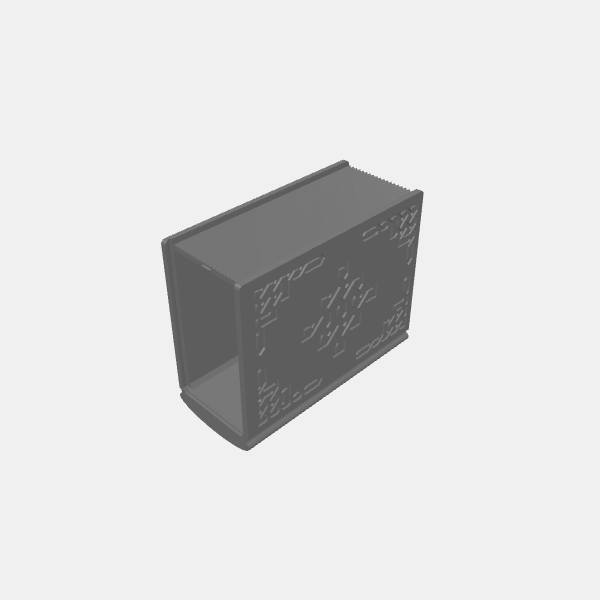 Deck Box - Book - Knots Decoration v1.2.stl