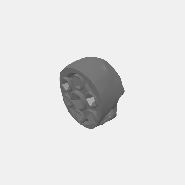 Dice Display - Skull v1.0.stl