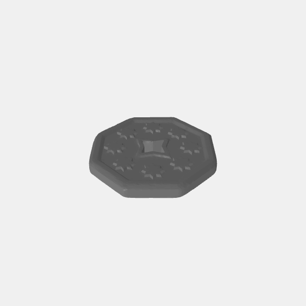 Fantasy Coins - Stars - Gold v1.0.stl