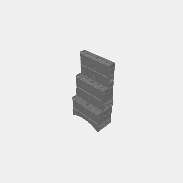Fantasy - Cursed Altar - Stairs with Runes 2 v1.0.stl