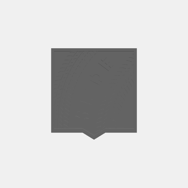 Gaslands Templates - Tire Tracks - Slide v1.0.stl